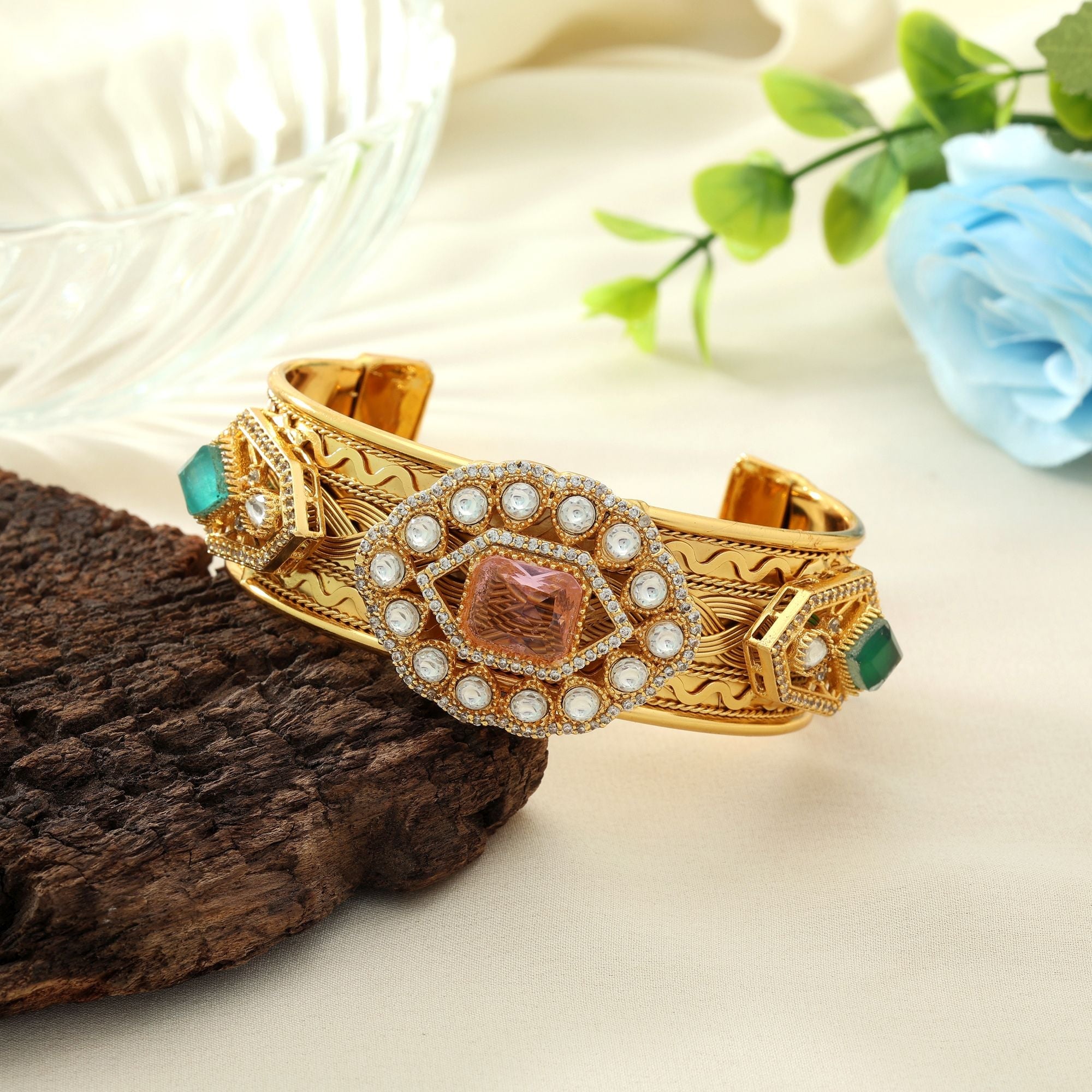 Multi Color American Diamond Bracelet