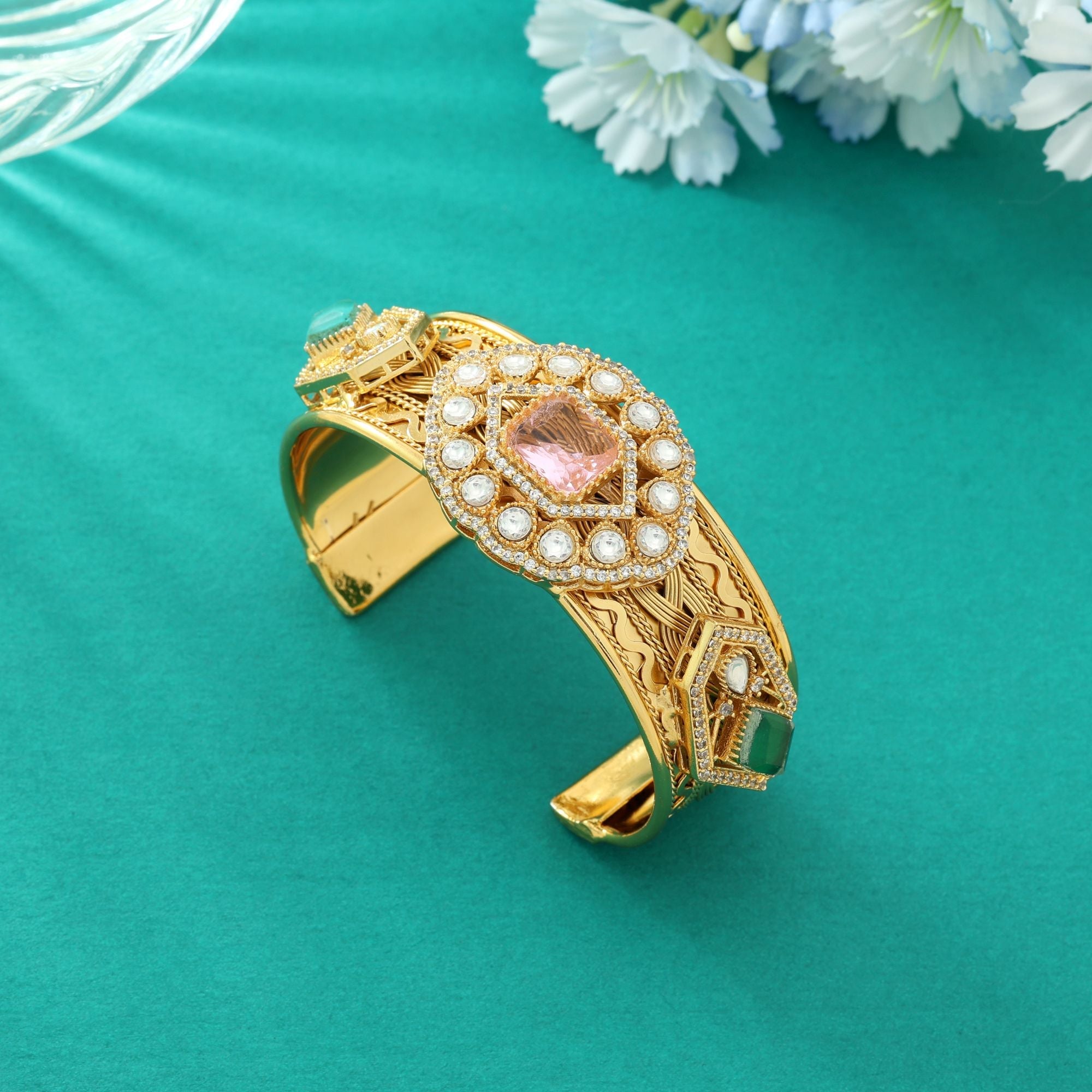 Multi Color American Diamond Bracelet
