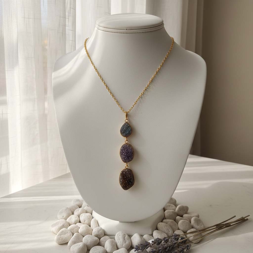 Grey Color Amrapali Hansli Necklace Perfect For Pairing With Sarees And Lehengas