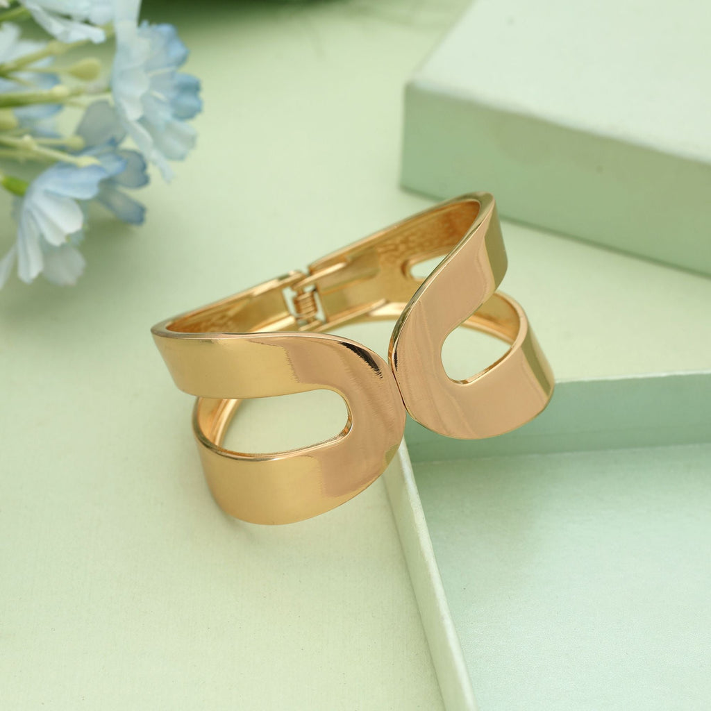 Gold Color Openable Anti Tarnish Bracelet