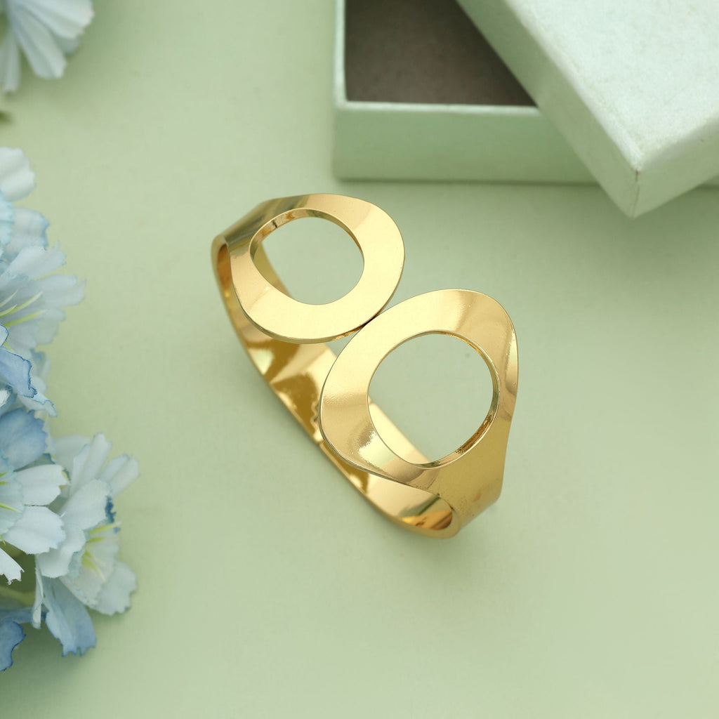 Gold Color Openable Anti Tarnish Bracelet