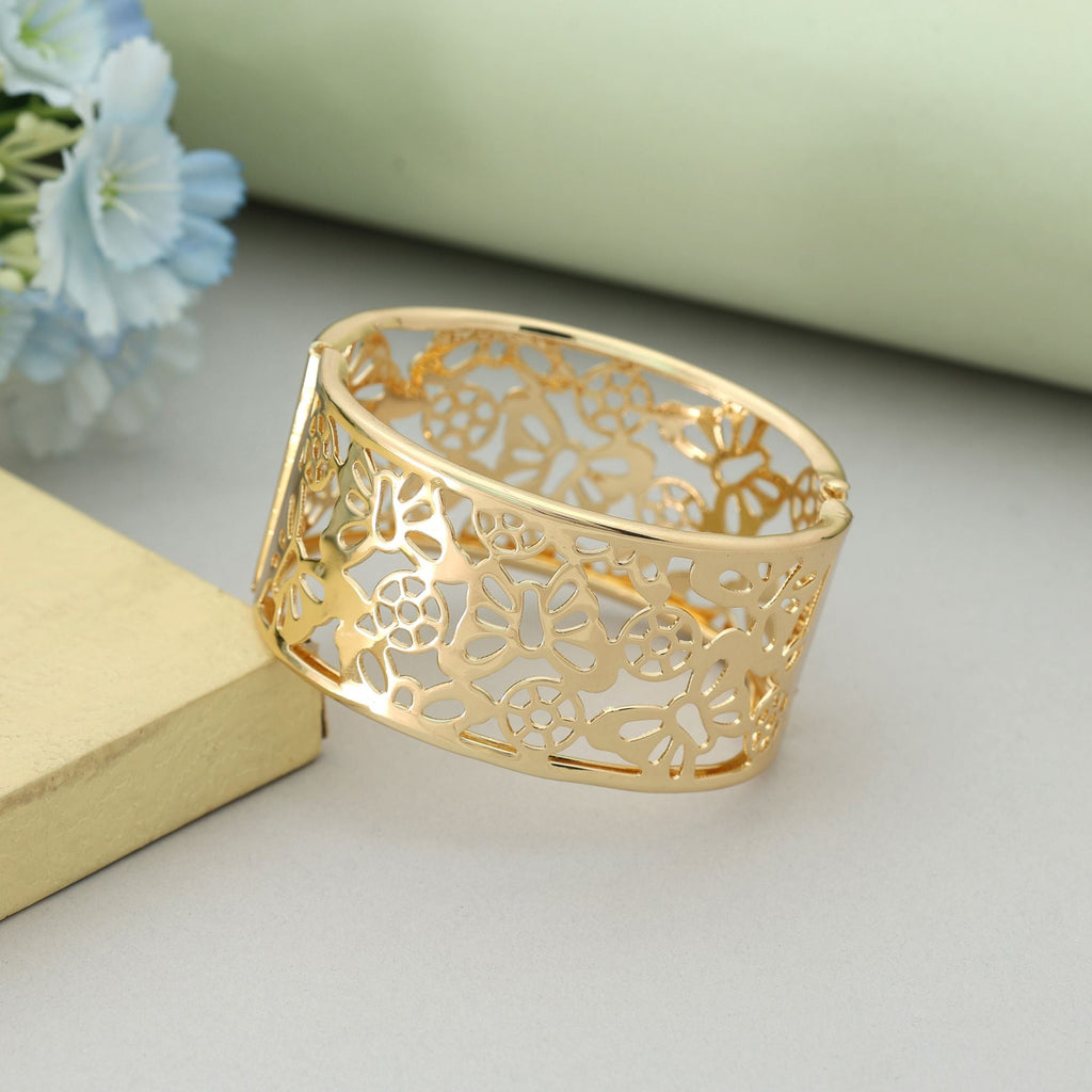 Gold Color Openable Anti Tarnish Bracelet