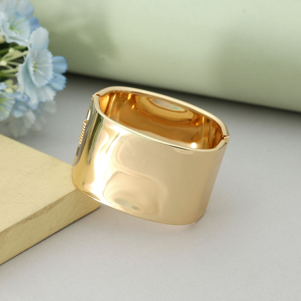 Gold Color Openable Anti Tarnish Bracelet