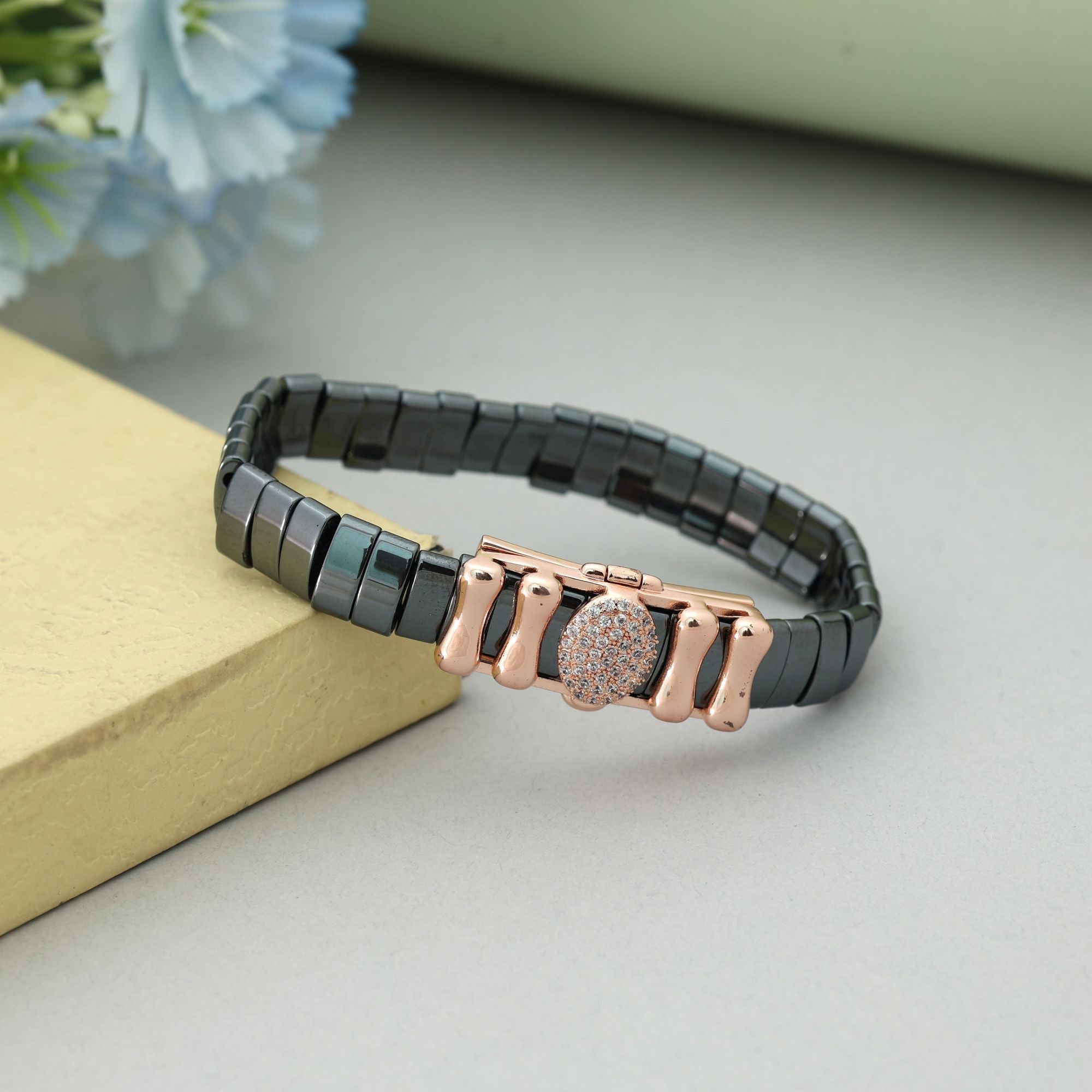 Black Color Anti Tarnish Bracelet