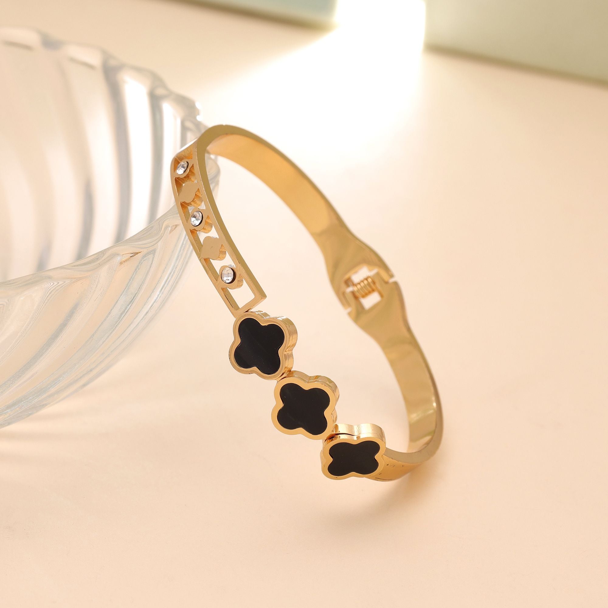 Black Color Anti Tarnish Bracelet