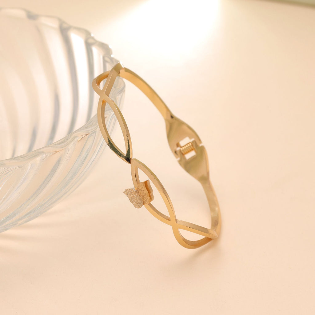Gold Color Shine Protection Bracelet