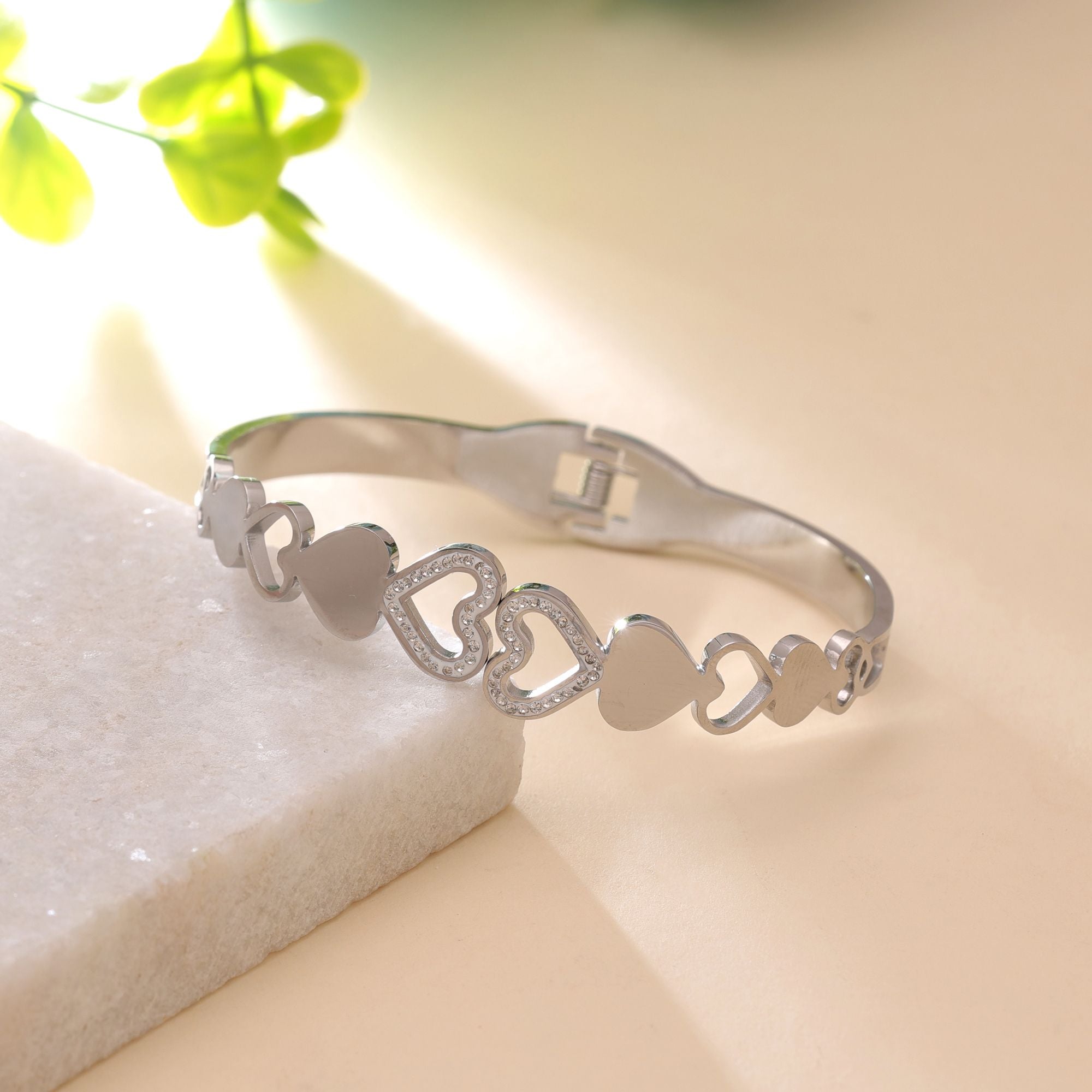Silver Color Minimalist Anti Tarnish Bracelet