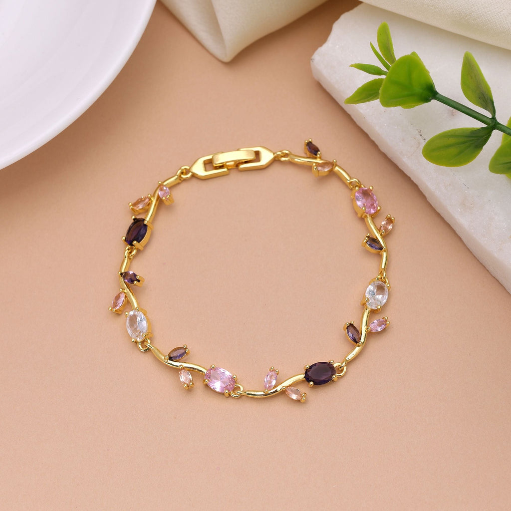 Multi Color Tulip Bracelet Decorative Ethnic Fashion