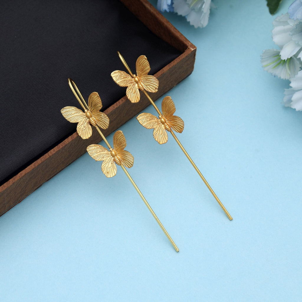 Gold Color Earcuff Non Piercing Ear Jewelry Modern Fashion Accessory