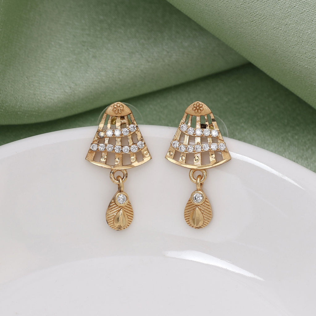 Gold Color Premium Long-Lasting Antique Earrings