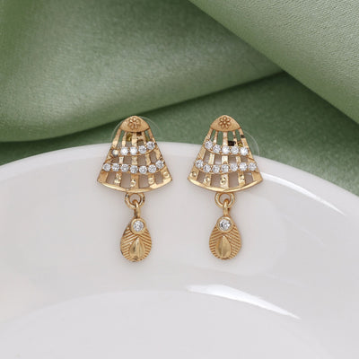 Gold Color Premium Long-Lasting Antique Earrings