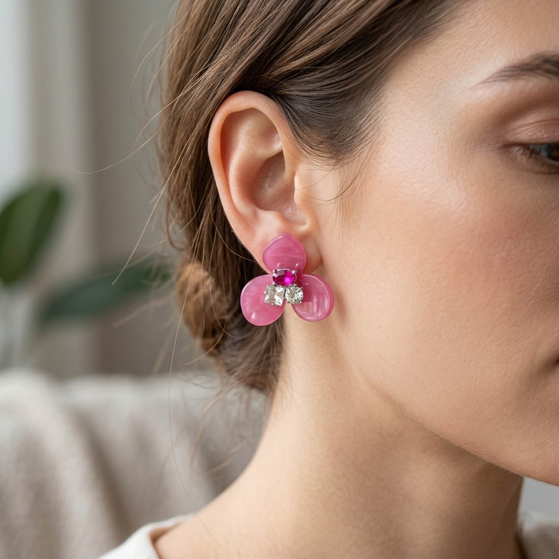 Rani Color Antique Earrings Elegant Heritage Inspired Ethnic Jewelry