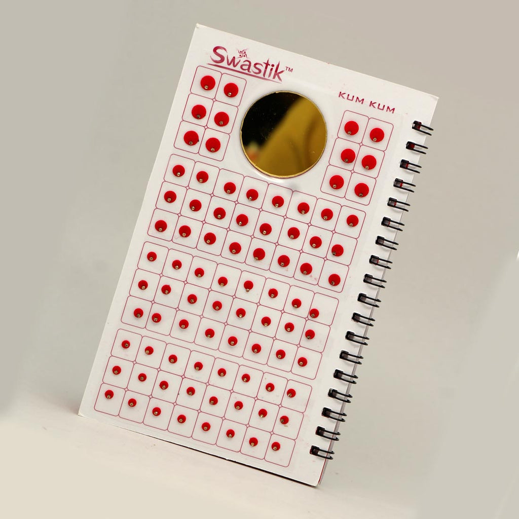 Multicolor Velvet Bindi Book For Women & Girls- Total Pieces- 960