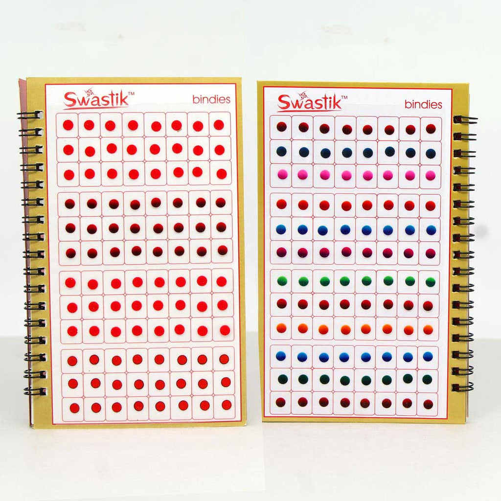 Assorted Color Multicolor Velvet Bindi Book For Women & Girls- Total Pieces- 960