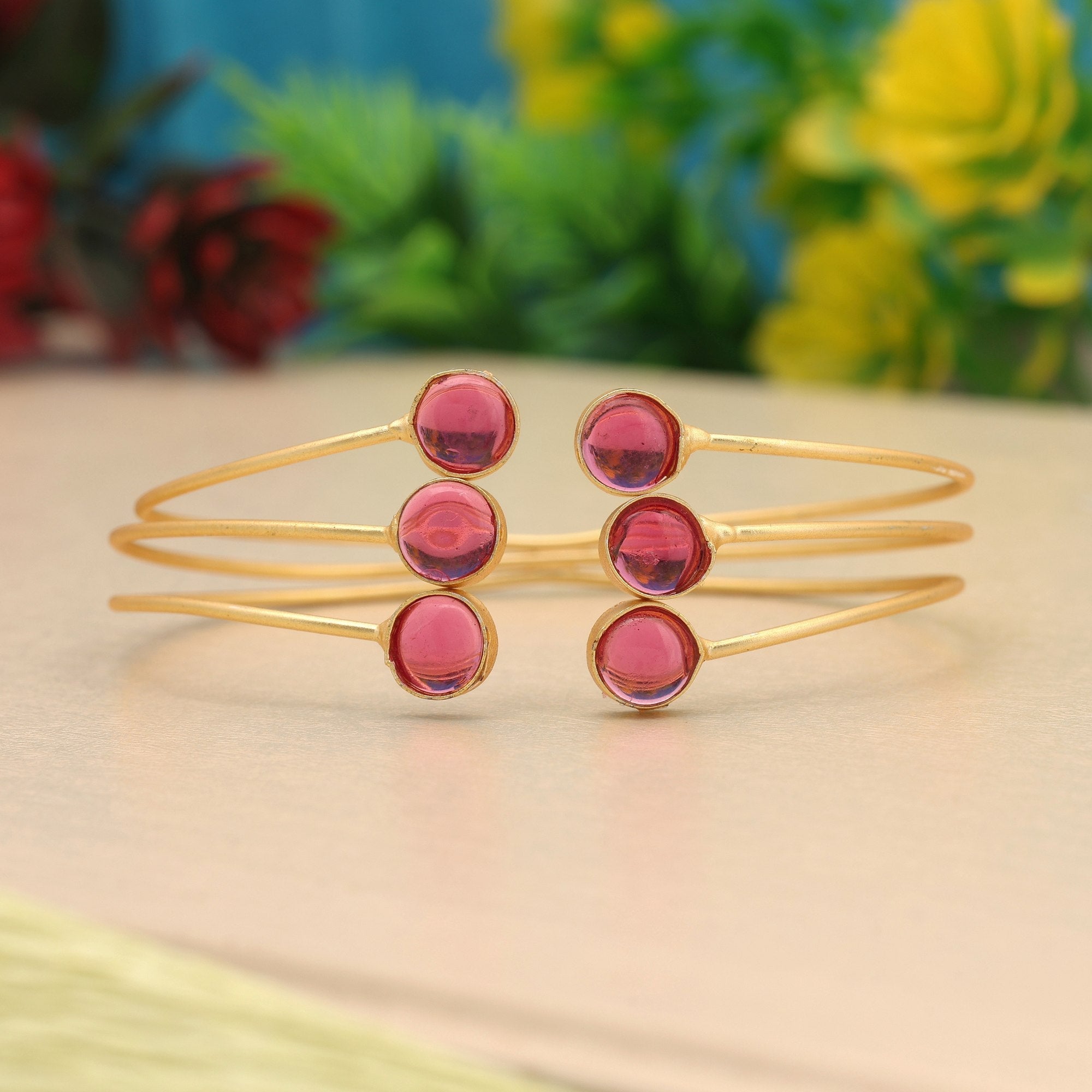 Rani Color Monalisa Stone Bracelet