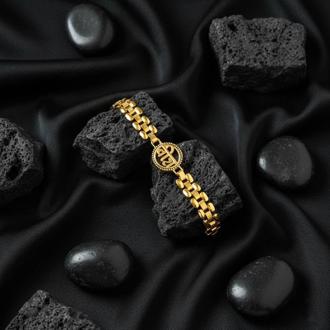 Gold Kids Festive Bracelet