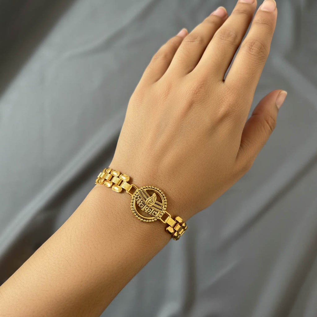 Gold Adjustable Kids Bracelet