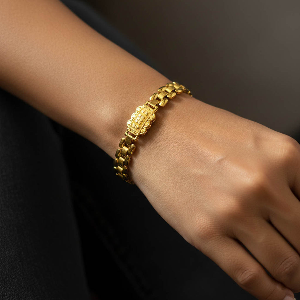 Gold Ethnic Kids Bracelet