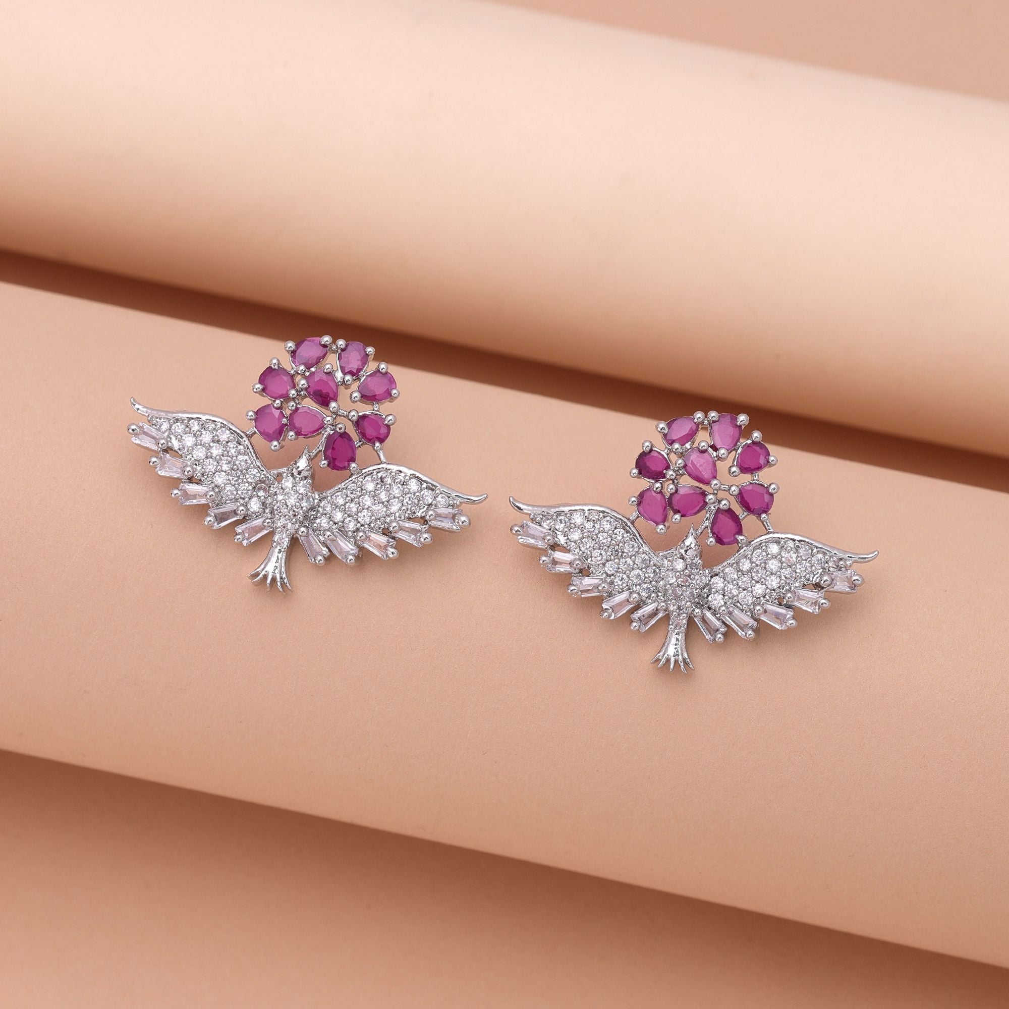 Rani Color Royal Diamond Earrings
