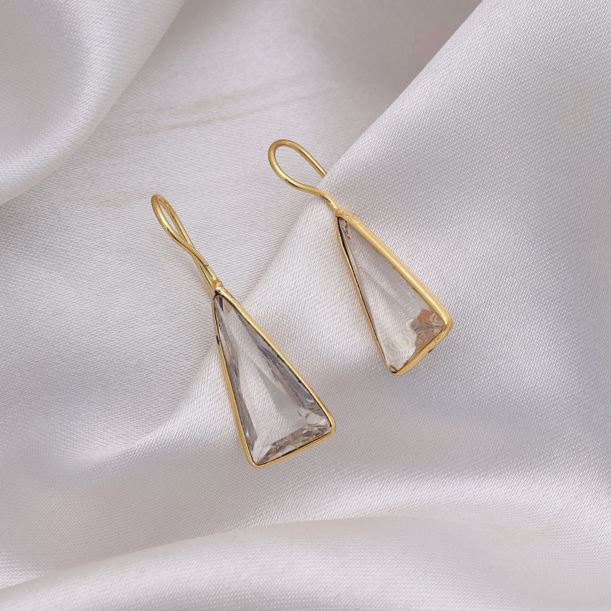 White Color Amrapali Earrings Festive Wedding Fashion