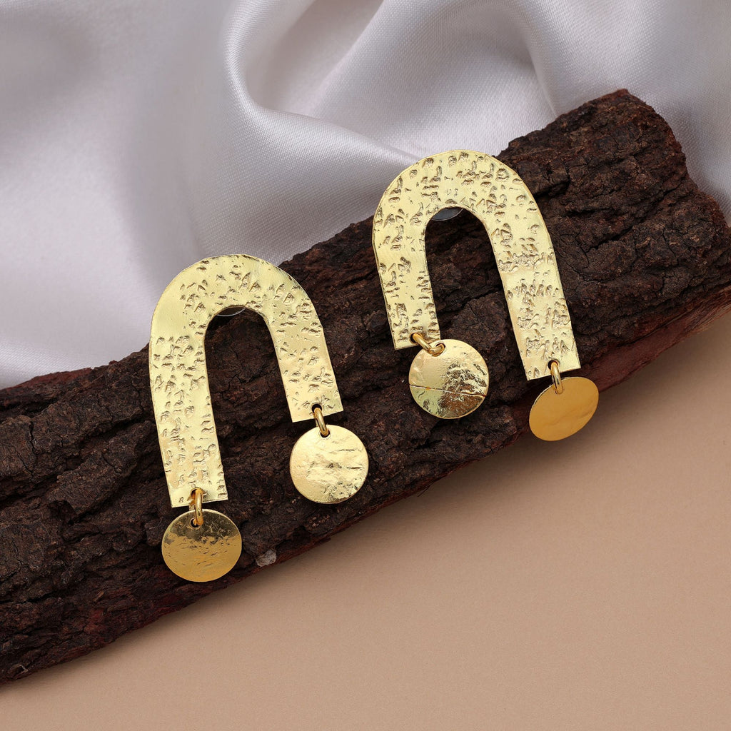 Gold Color Amrapali Earrings Festive Traditional Fashion