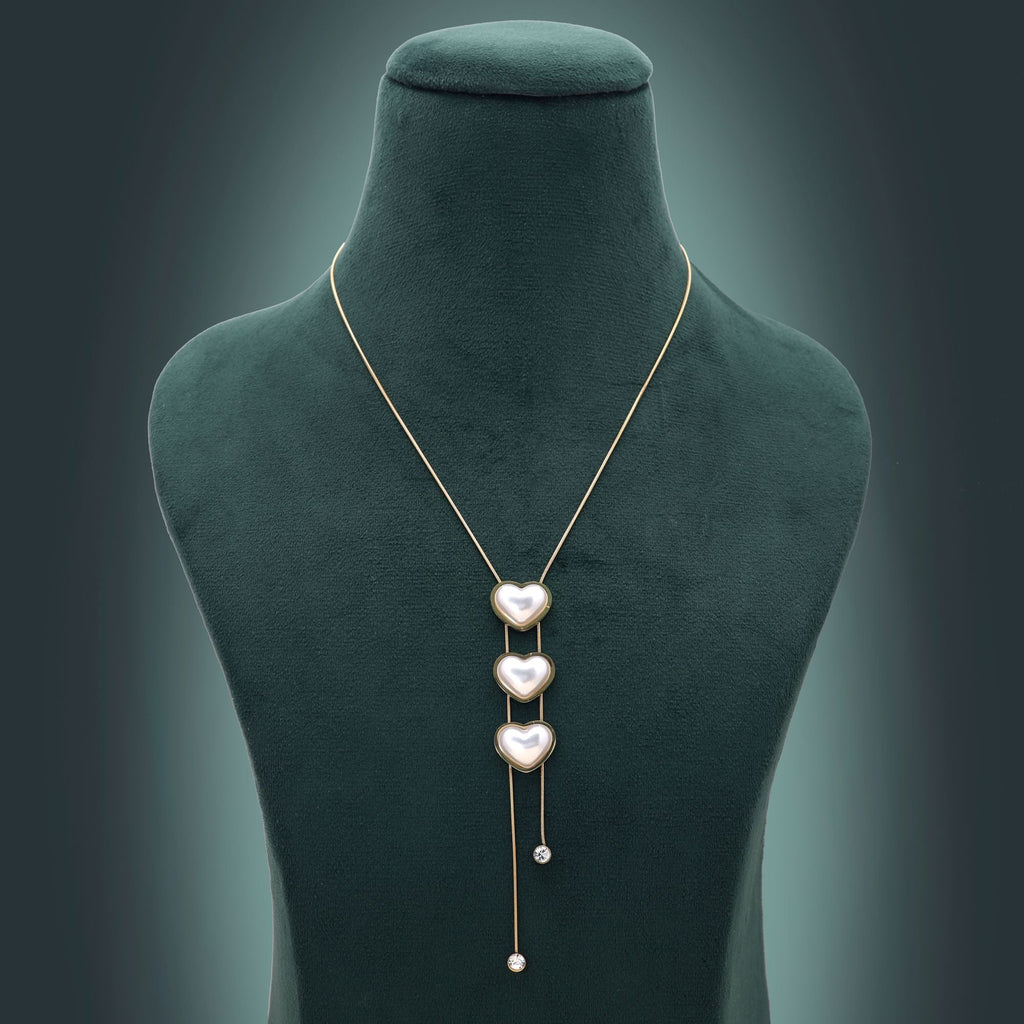 White Color Anti Tarnish Necklace
