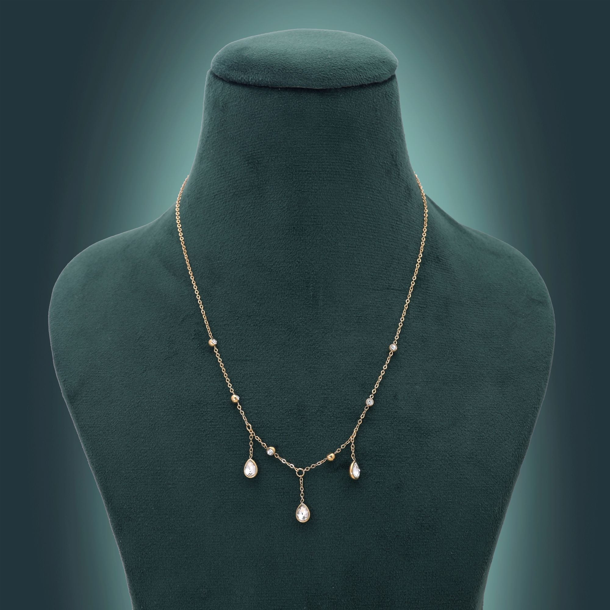 White Color Everyday Anti Tarnish Necklace