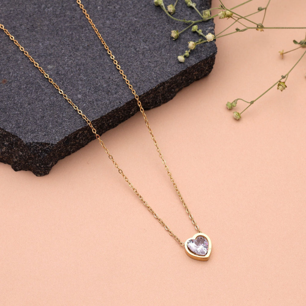 White Color Anti Fade Necklace