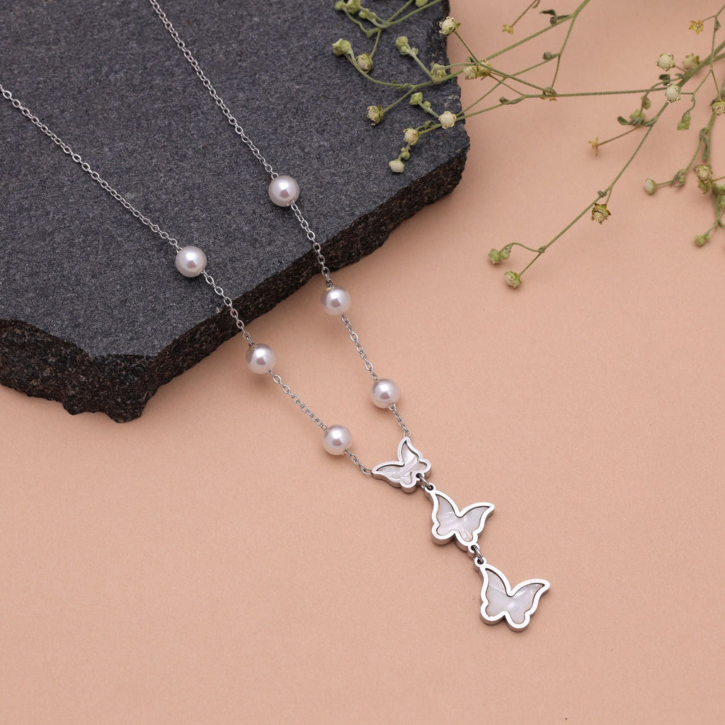 Silver Color Anti Tarnish Necklace
