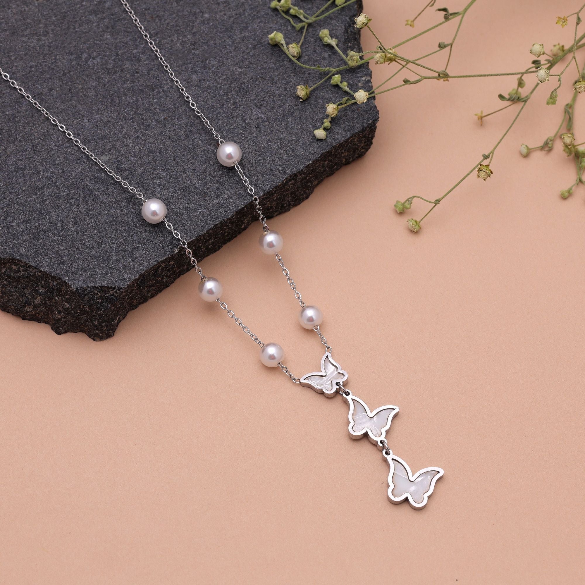 Silver Color Anti Tarnish Necklace