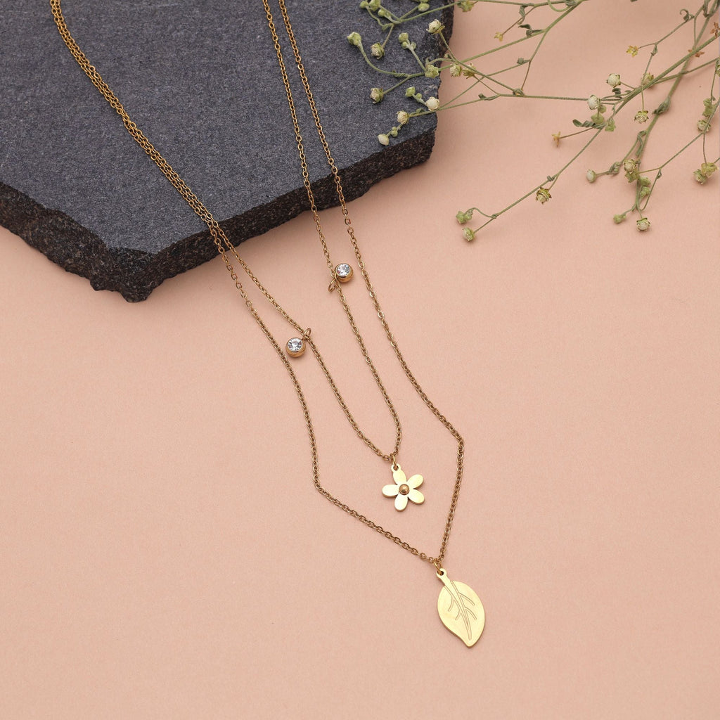 Gold Color Fashion Anti Tarnish Necklace