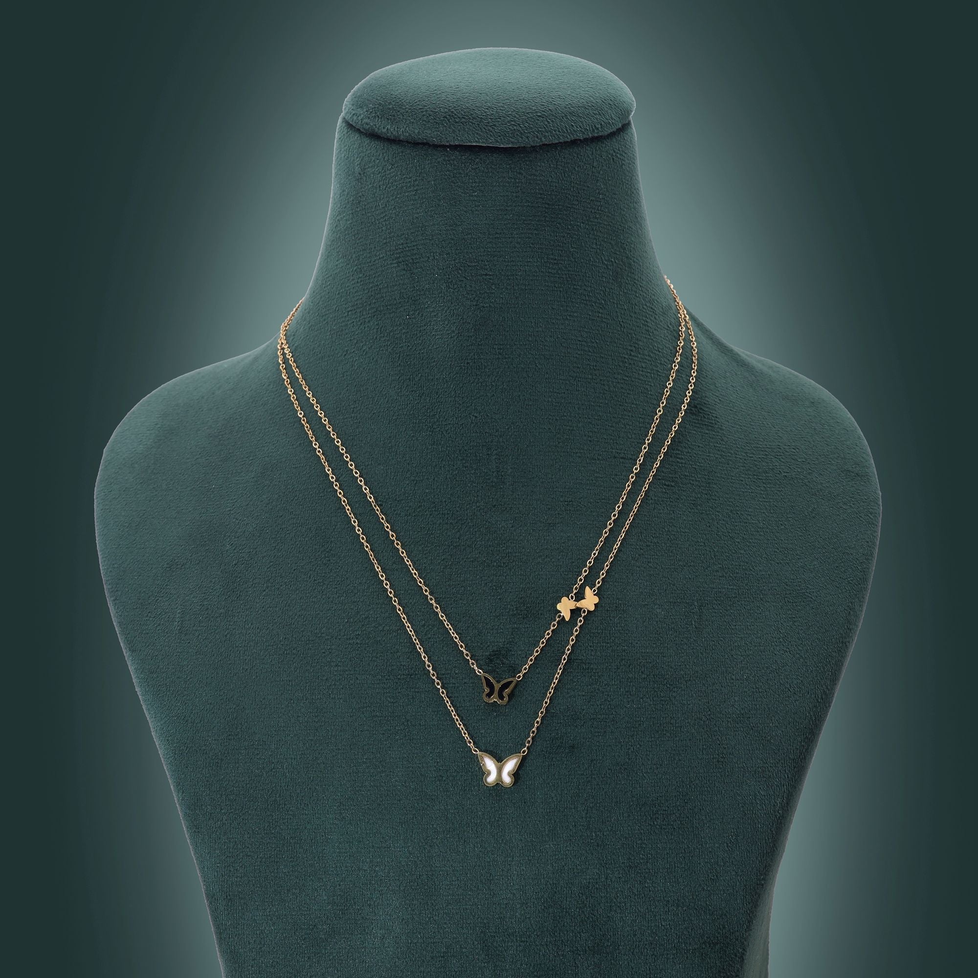 Gold Color Modern Anti Tarnish Necklace