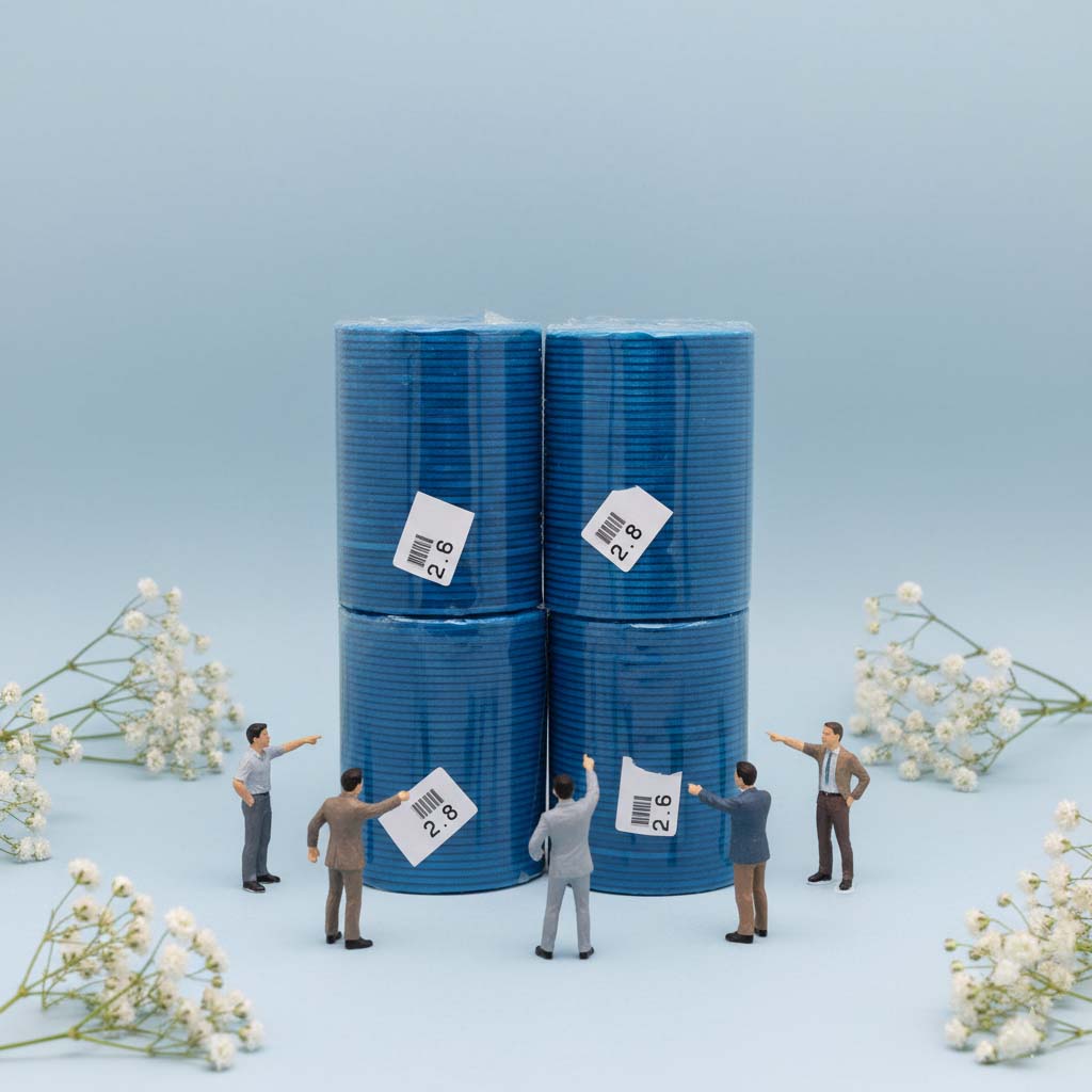 Light Blue Color 4 Set Of Velvet Bangles Combo Size(2 Set Of 2.6, 2 Set Of 2.8)