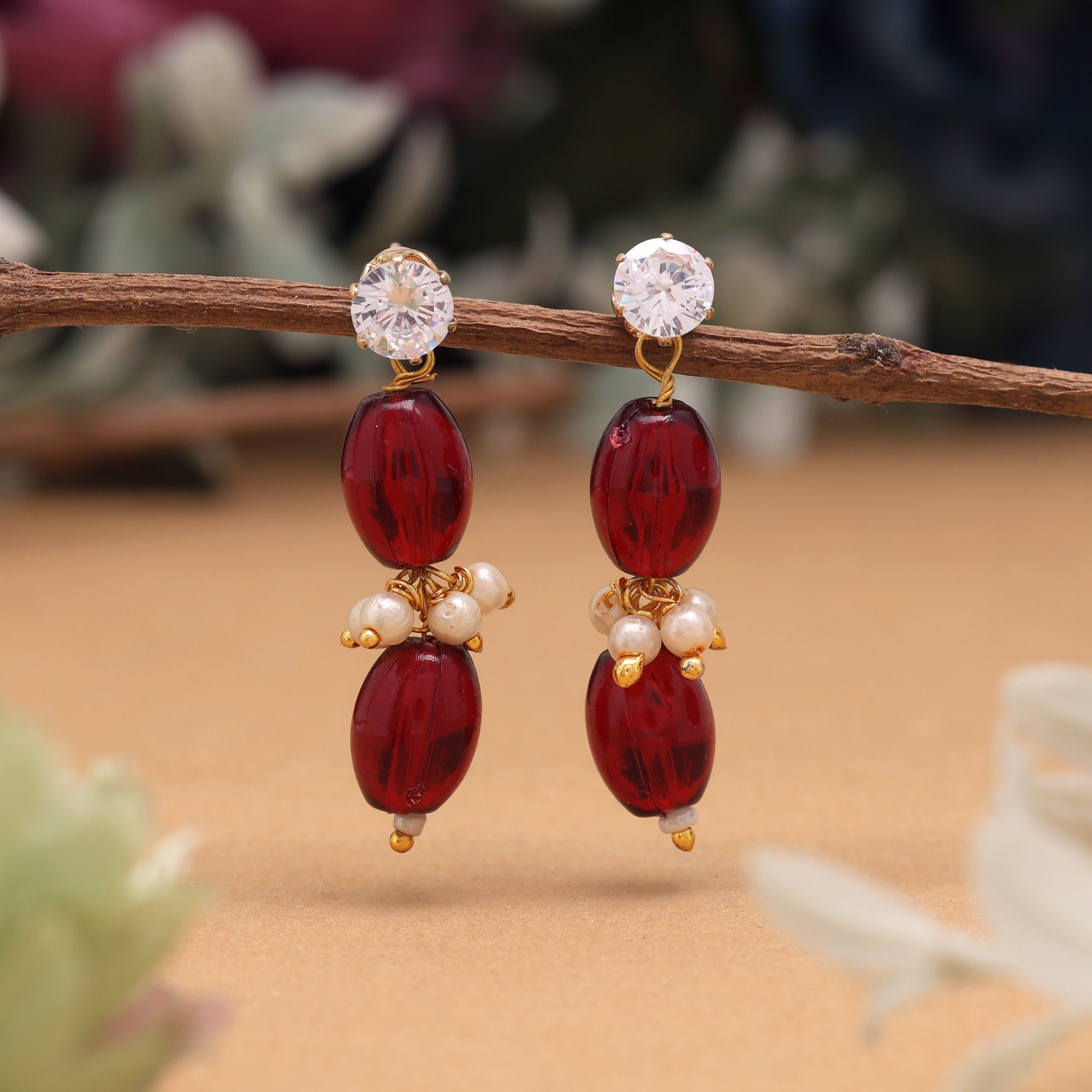 Fashion Earrings With Traditional Detailing Perfect For Wedding And Festival Wear