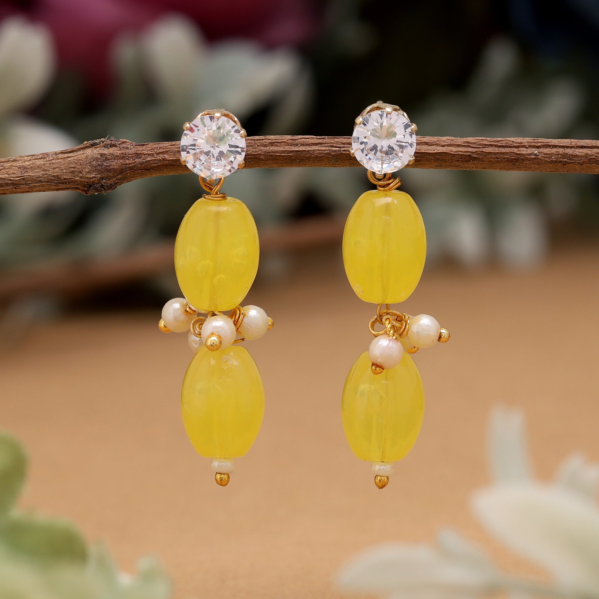 Fashion Earrings With Traditional Detailing Perfect For Wedding And Festival Wear