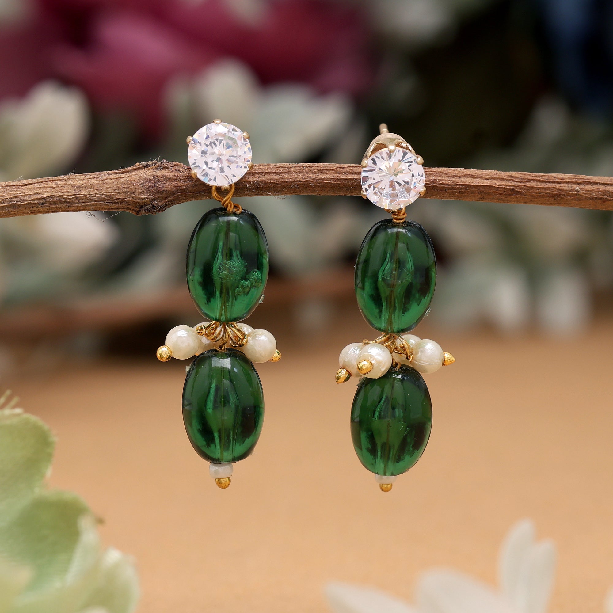 Fashion Earrings With Traditional Detailing Perfect For Wedding And Festival Wear