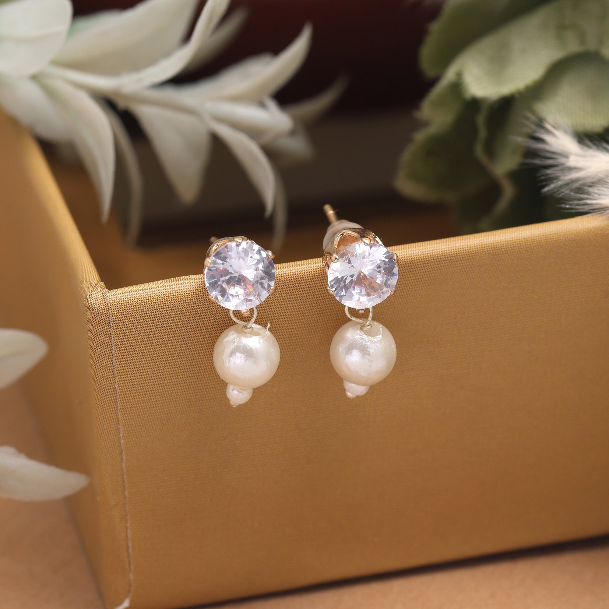 Beautiful Fashion Earrings With Beaded Detailing For Elegant Cultural Events