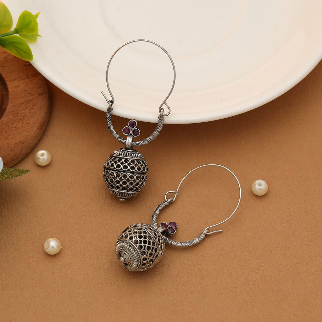 Rani Oxidised Earrings Vintage