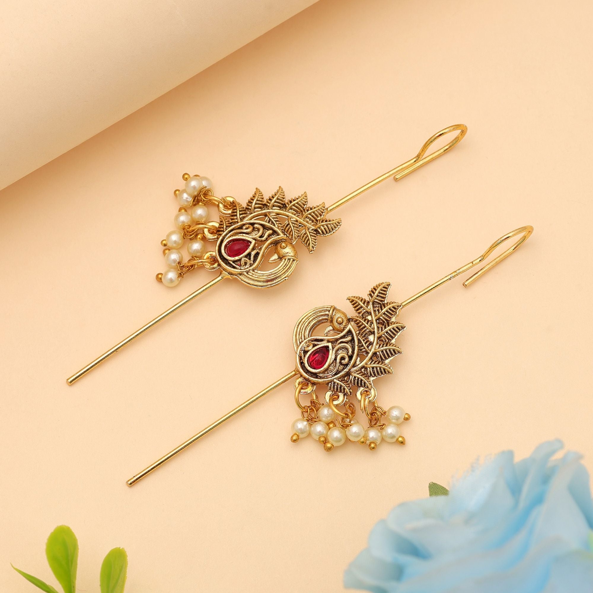 Rani Oxidised Ear Cuff Designer
