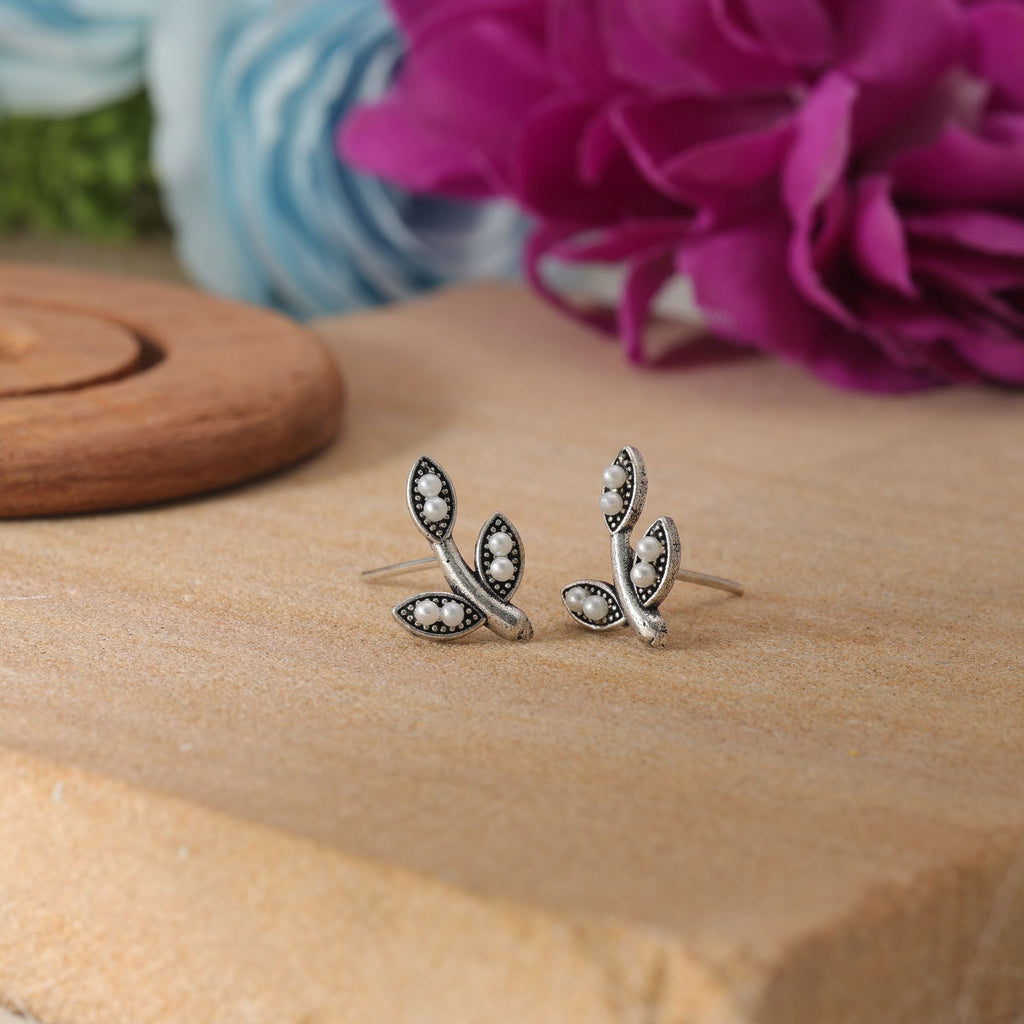 Silver Oxidised Earrings – Vintage Craftsmanship
