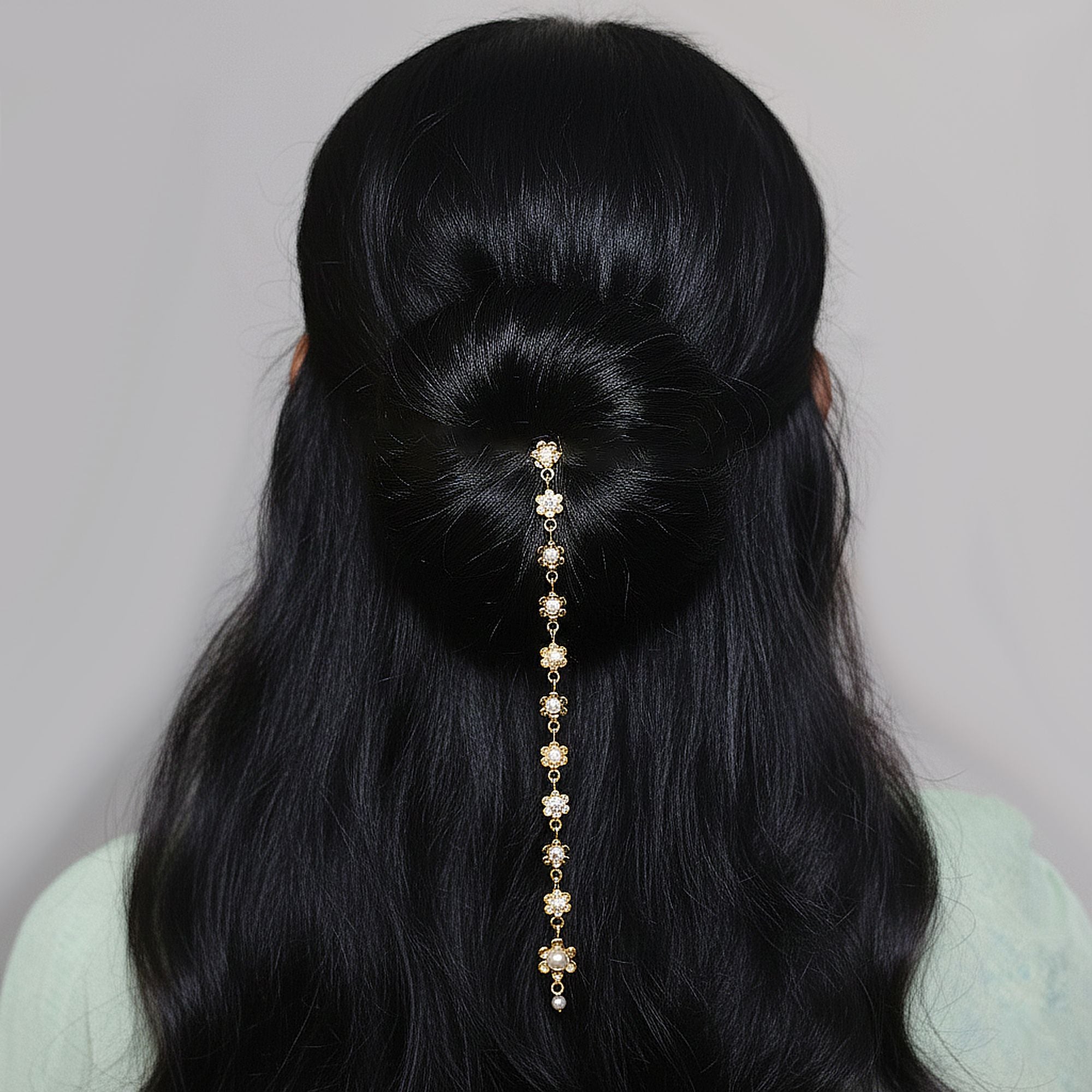 Gold Color Hair Pin (FNHRP120GLD)