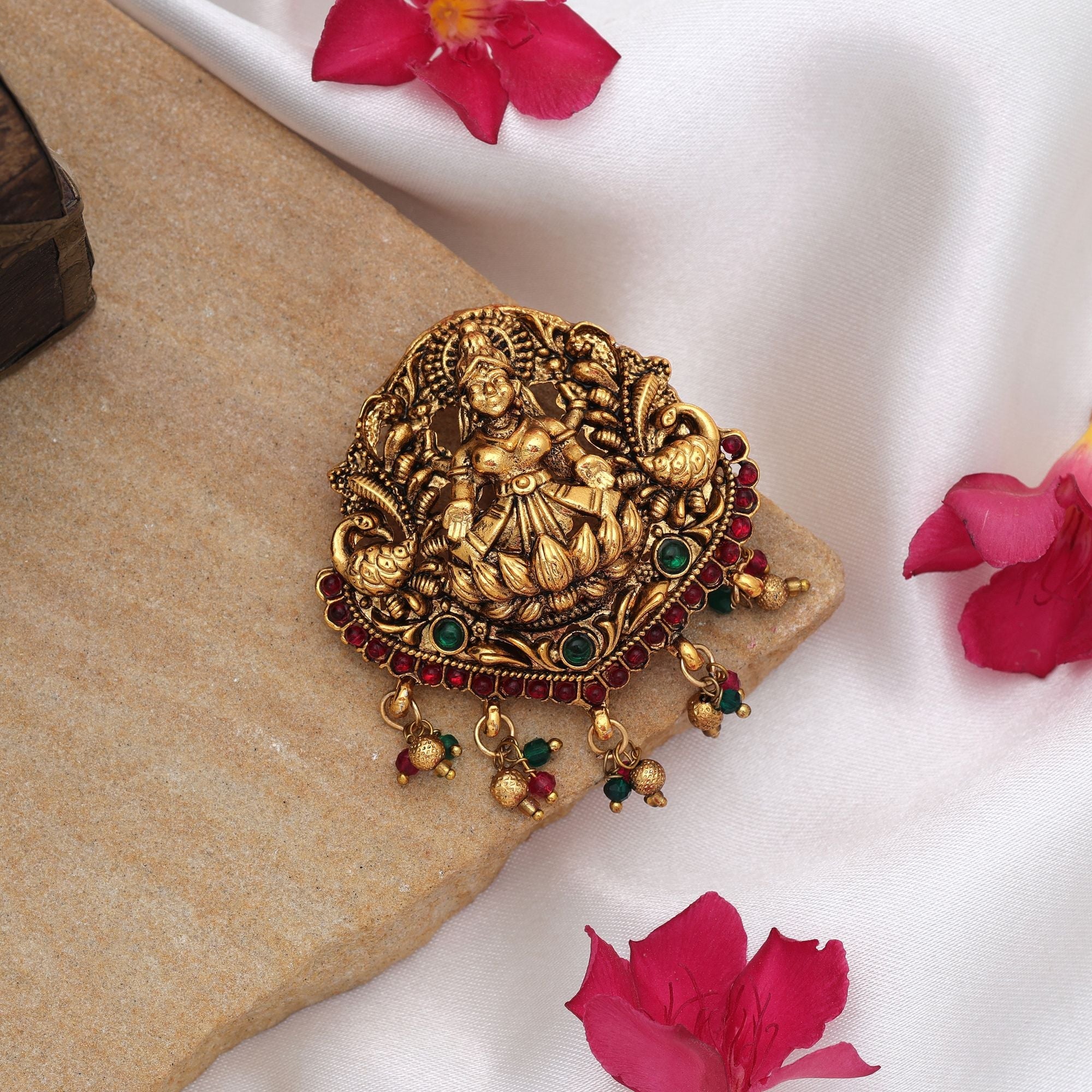 Rani & Green Temple Hair Barrette