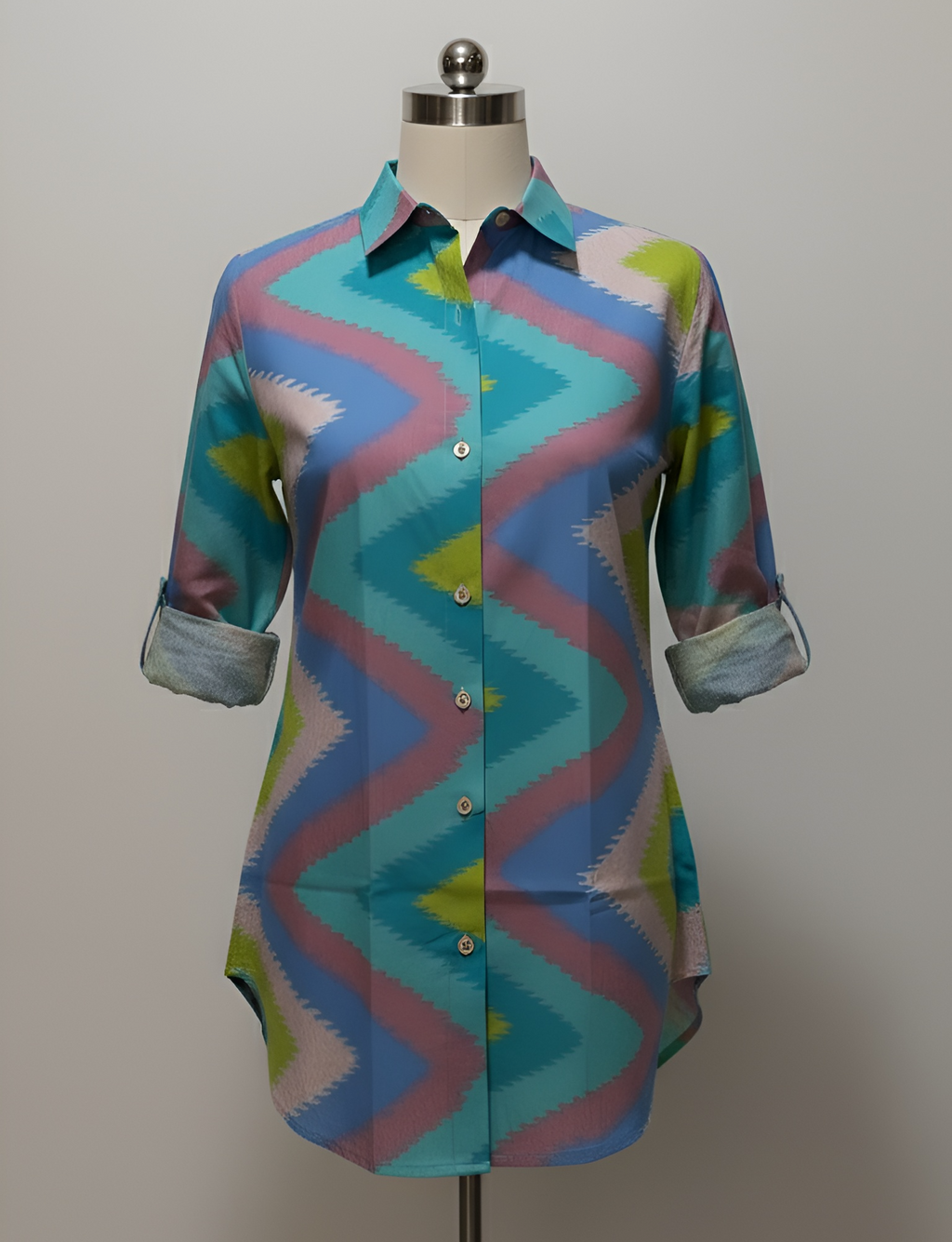 Multi Color Women Cotton Shirts