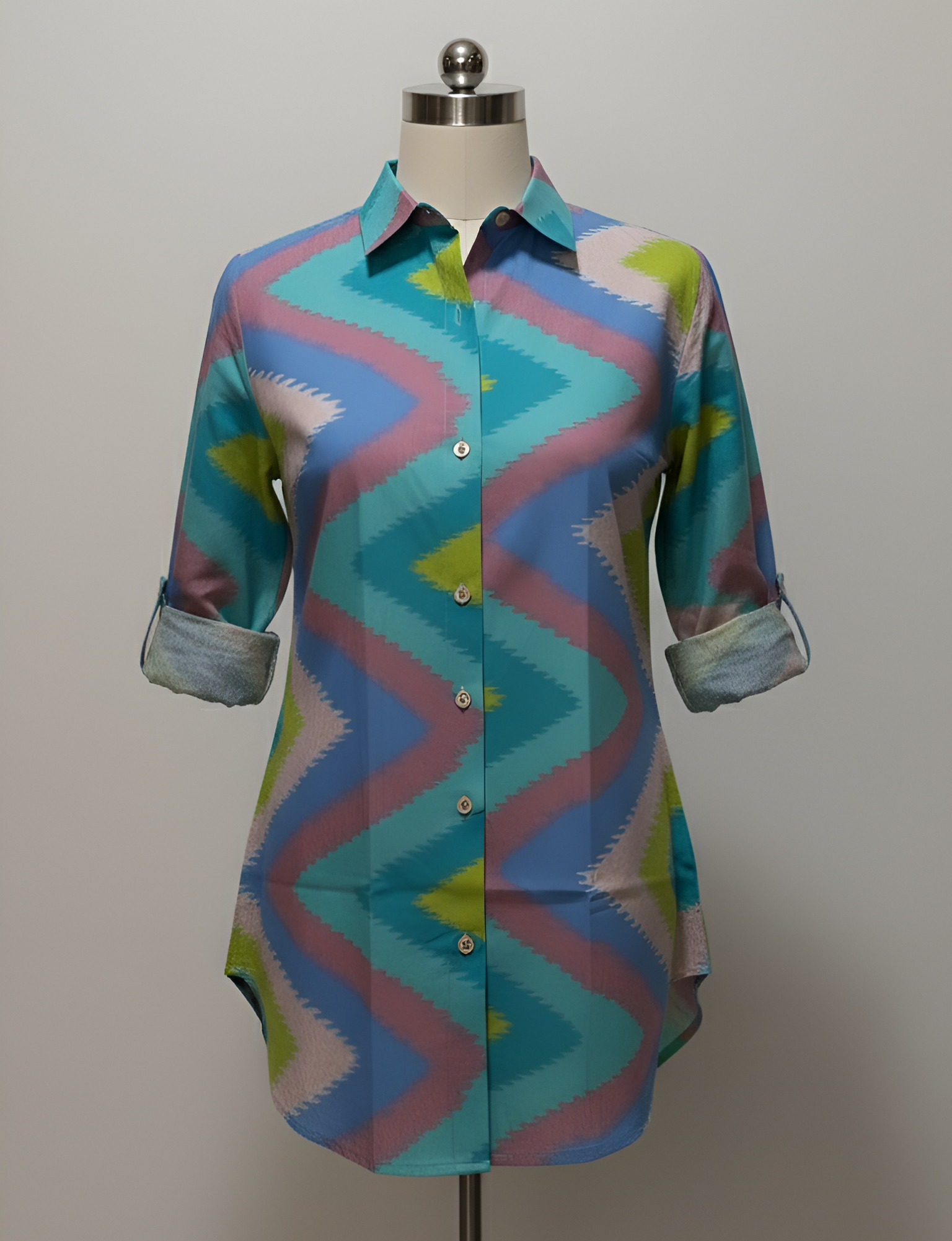 Multi Color Women Cotton Shirts