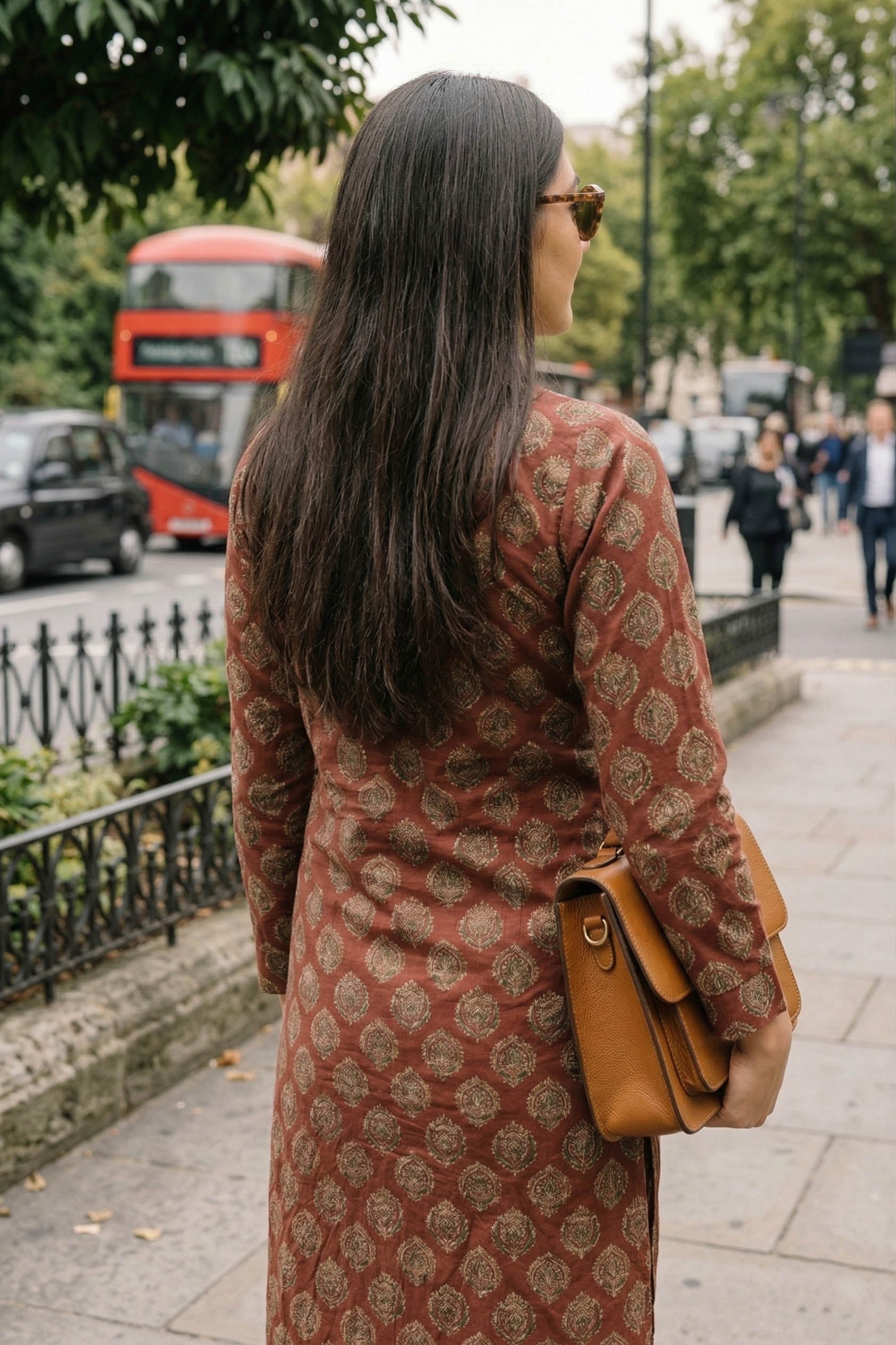 Maroon Color Full Sleeves Shot Kurti