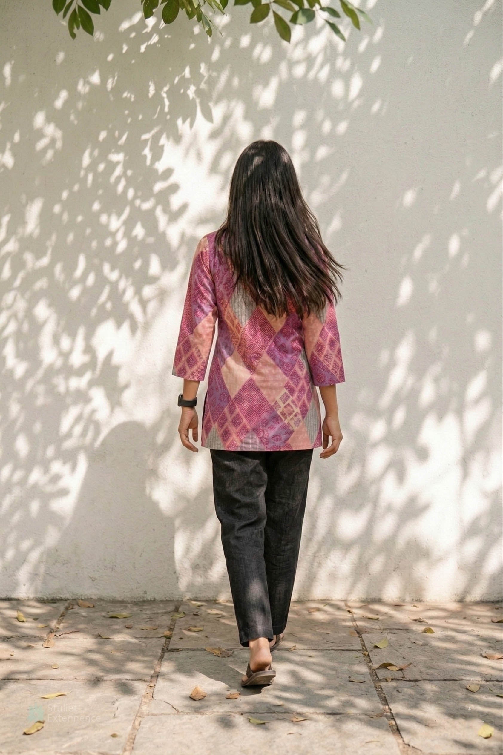 Multi Color Stylish Short Cotton Kurti