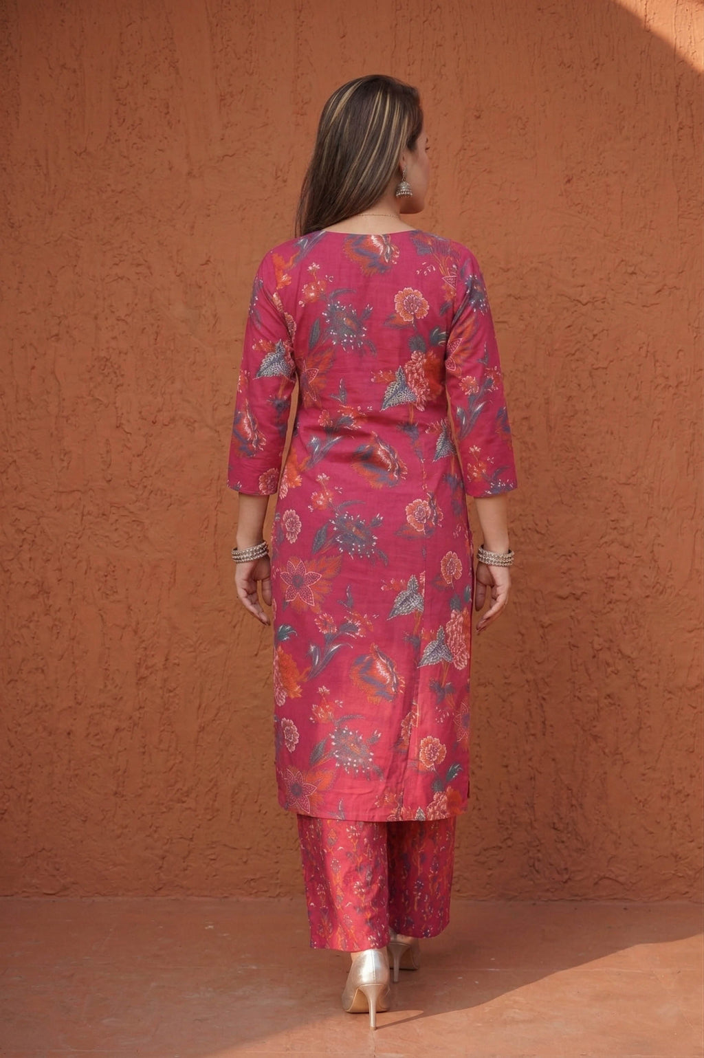 Rani Color Festive Special Printed Cotton Co-Ord Set