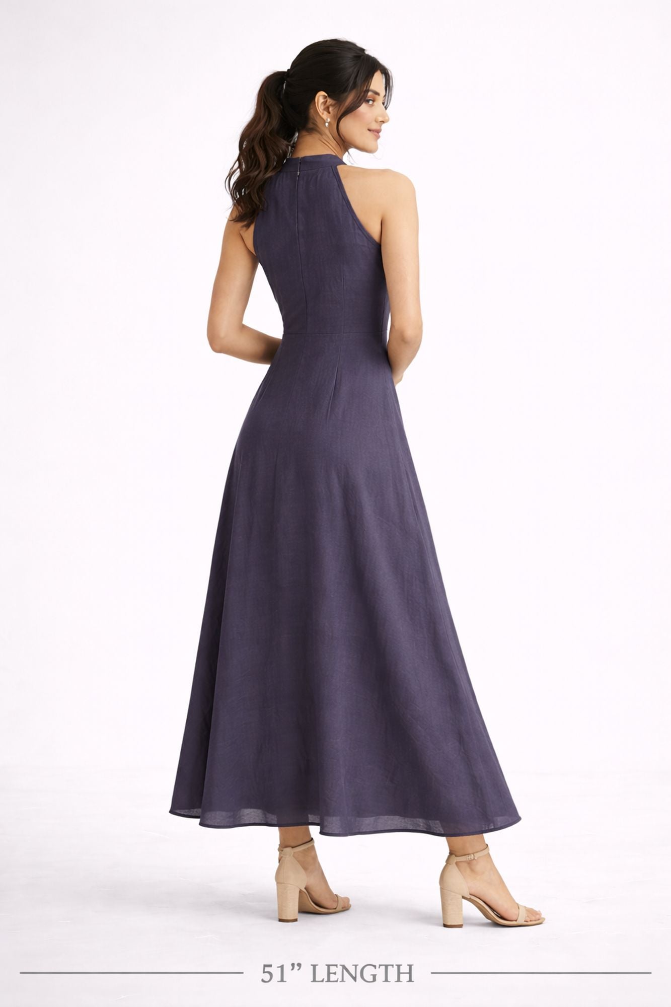 Partywear Collection Grey Color Dress