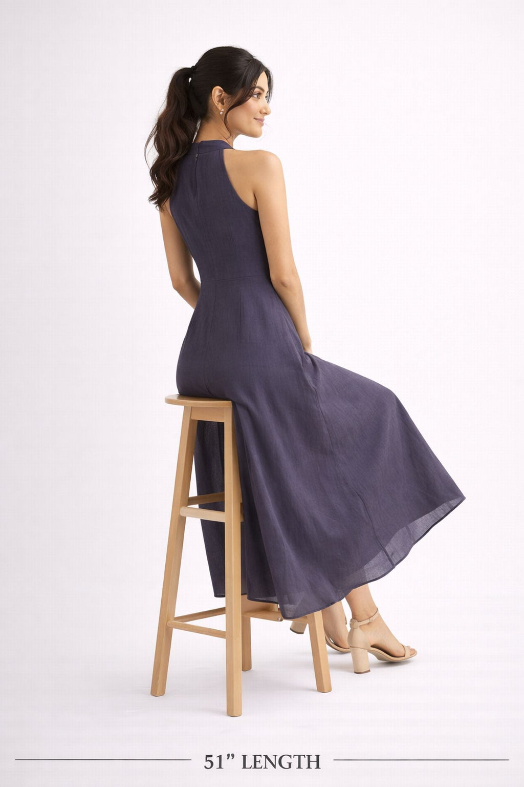 Partywear Collection Grey Color Dress