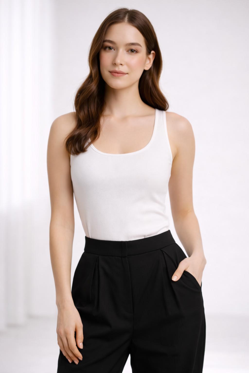 Black Color Girls & Women Cotton Shitting Pants